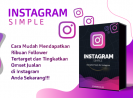 Tools Simpel Instagram untuk melejitkan penjualan Anda di Instagram